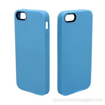 Impact-Resistant TPU Flexible Case For Apple's iPhone5S, with Soft Lining Inside